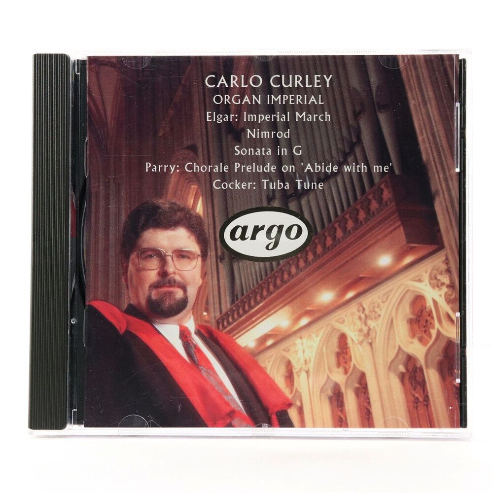 Carlo Curley: Organ Imperial, Elgar Imperial March (CD, 1991, Argo) 433 450-2 - Picture 1 of 6